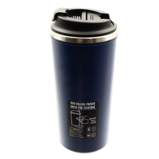 Termos stil pahar, AT PERFORMANCE®, antialunecare si antibalans, cu pereti dubli, 500 ml.