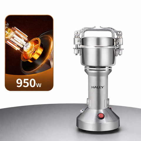 Râșniță electrică multifuncțională HALEY HY-2115, 950W, 100g, 28.000 RPM – pentru cafea și condimente