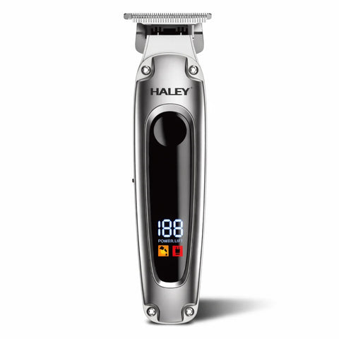 Mașină de tuns profesională HALEY HY-4501 cu afișaj LCD, reîncărcabilă USB