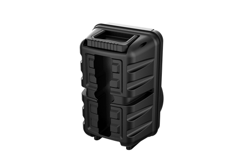Boxa Portabila AT PERFORMANCE®, cu Lumini RGB, Putere 100W, MP3, USB, Bluetooth, TF, WIFI, Slot Microfon, Karaoke, Acumulator, Negru