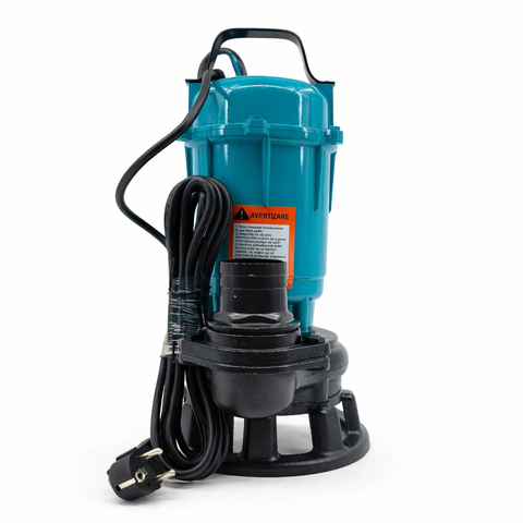 Pompa submersibilă AT PERFORMANCE AT-2041 apă murdară cu tocător 1500W, 12000 l/h, 9m