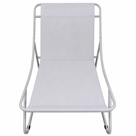 Set Mobilier Grădină AT PERFORMANCE® 4 Piese, Canapea 2 Locuri + 2 Fotolii + Măsuță, Cadru Metalic