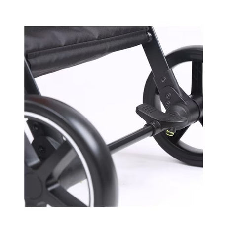 Carucior pentru copii, At Performance, 2 in 1, Landou, Scaun sport reversibil, Blocare roti, Spatiu depozitare, Plibil, Negru.