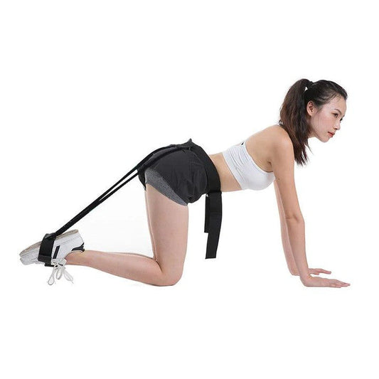 Curea fitness AT PERFORMANCE®, extensor, cu benzi elastice pentru fese, coapse si abdomen.