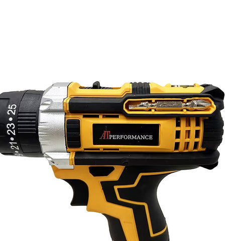 Mașină de Găurit și Înșurubat cu Acumulator 48V, 2 Baterii Li-Ion, Set Accesorii Complet, Valiză Transport