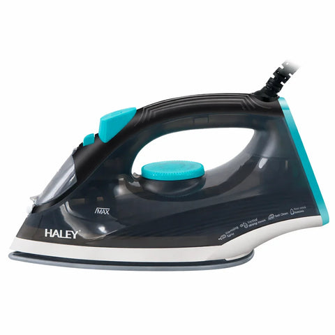 Fier de călcat cu abur HALEY HY-2034, 2000W, talpă ceramică, abur vertical, rezervor 240 ml