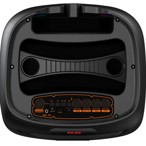 Boxă Portabilă Karaoke AT Performance 12" – 50W, Bluetooth, 6000mAh, Microfoane & LED