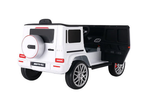 Mercedes-Benz AMG G63 – Mașinuță electrică oficial licențiată pentru copii (12V, 2 motoare de 30W)