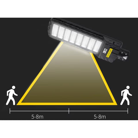 Lampa Solara Stradala LED, Senzor de lumina si miscare, telecomanda, AT PERFORMANCE, 800W.