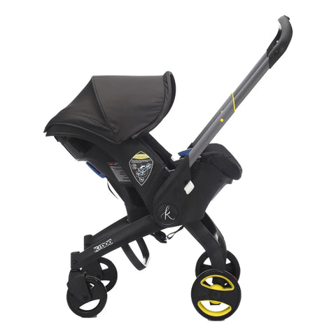 Căruciorul 2 în 1 KIDOO pentru Nou-Născuți– scaun auto & cărucior, sigur, ergonomic, elegant, perfect pentru bebeluși 0-18 luni, 0-13 kg