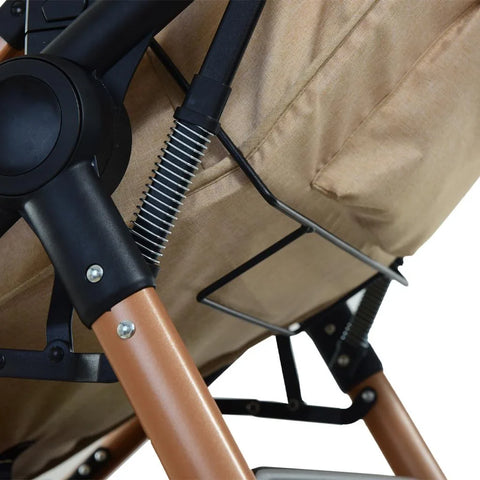 Cărucior 3 în 1 KIDOO – auto i-Size, landou, scaun sport și scoică auto. Suspensii, pliere rapidă, copertină extensibilă, centură 5 puncte. Ideal 0–36 luni. Sistem complet pentru părinți.