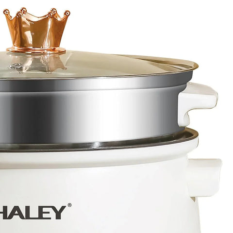 Haley HY-505 Cooker Electric 5L + 3L, 1200W, Multifuncțional cu Aburire & Gătire