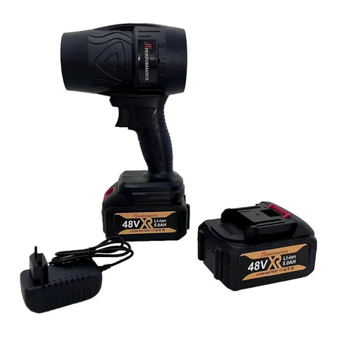 Suflantă Electrică Portabilă 48V AT Performance AT-939 cu 2 Baterii Li-Ion 5.0Ah și Încărcător