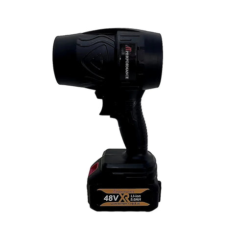 Suflantă Electrică Portabilă 48V AT Performance AT-939 cu 2 Baterii Li-Ion 5.0Ah și Încărcător