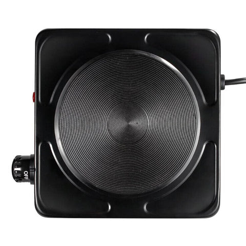 Plita elctrica din ceramica, AT PERFORMANCE, 1000 W, Control temeratura, Protectie la supraincalzire, Negru