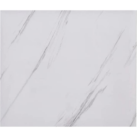 Rola tapet modern, imitatie de marmura At Performance rezistent, la apa, compact, autoadeziv, 60cmx 300 m, alb