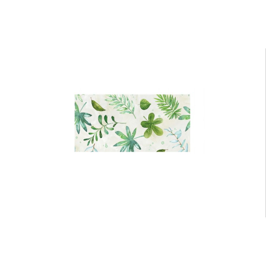 Set x5 Role Tapet 3D, autoadeziv/autocolant, AT PERFORMANCE®, spuma moale, design modern, pentru interior, usor de curatat, rezistent la apa, 68cmx2.8m, model frunze tropicale