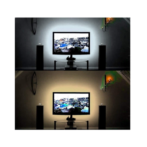 Banda led USB, decor lumini, 5V, AT PERFORMANCE®, 5m, leduri RGB, alimentare USB
