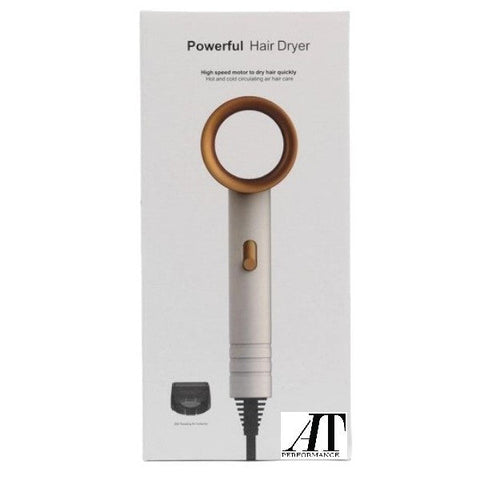 Uscator de par, At Performance, 2 trepte de viteza, aer cald, rece, 1250w, 1 concentrator, Alb