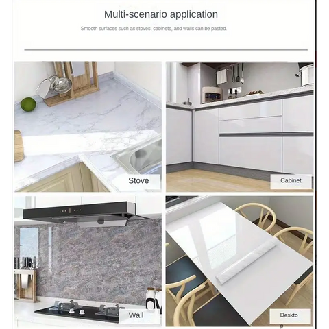 Rola tapet modern, imitatie de marmura At Performance rezistent, la apa, vinil, compact, autoadeziv, 60cmx 300 cm, gri inchis