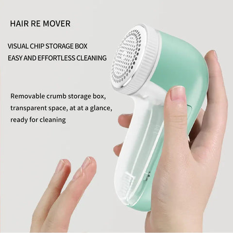 Aparat de curatat scame, AT PERFORMANCE®, 8800 rotatii/min, cutit cu 3 lame din inox, USB, Alb/Verde
