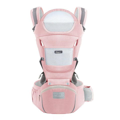 Marsupiu Multifunctional pentru bebelusi cu suport lombar, At Performance, Bumbac, 9 in 1, Varsta 0-36 luni, Verde