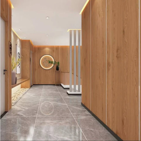 Set 10x Tapet top parchet, AT PERFORMANCE®, suprafata acoperire 1.8 mp, autoadeziv, waterproof, usor de montat, design modern, 30x60 cm, maro deschis