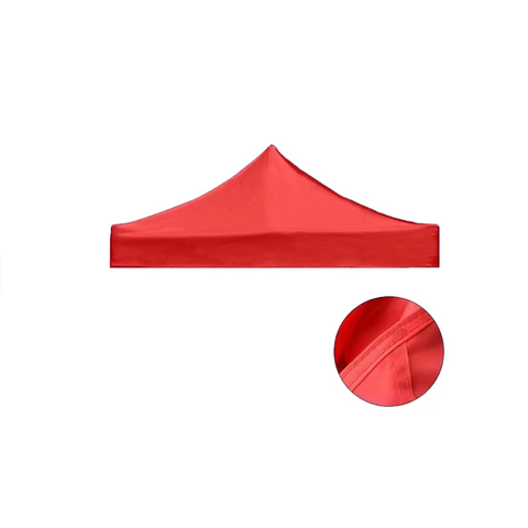 Copertina AT PERFORMANCE pentru acoperis cort tip pavilion, 3 x 3 m, impermeabila, invelis din material textil oxfort 700D, cauciucat Rosu