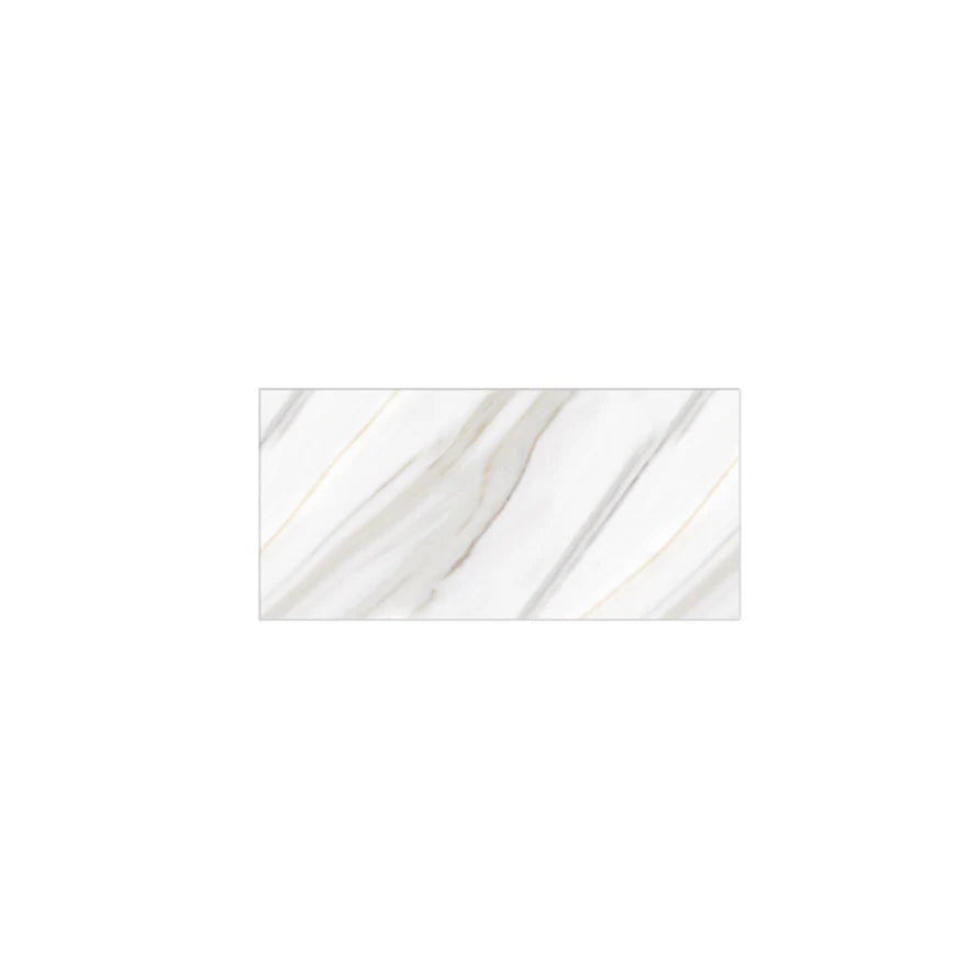 Set 10x Tapet Marmura, AT PERFORMANCE®, suprafata acoperire 1.8 mp, autoadeziv, waterproof, usor de montat, design modern, 30x60 cm, alb linii