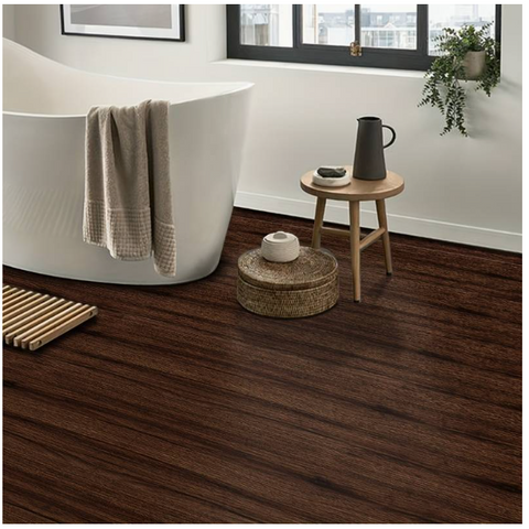 Set 10x Tapet top parchet, AT PERFORMANCE®, suprafata acoperire 1.8 mp, autoadeziv, waterproof, usor de montat, design modern, 30x60 cm, maro