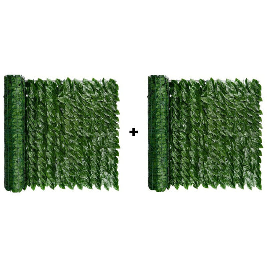 Set 2x Gard Viu Artificial AT PERFORMANCE® 3x1m, Frunze Decorative, Exterior/Interior, Verde, Promoție