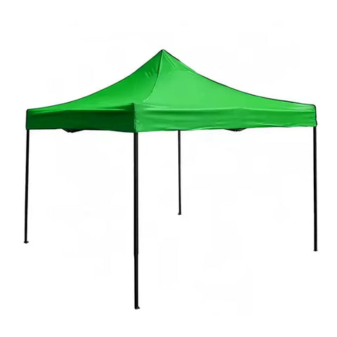 Cort tip Pavilion AT PERFORMANCE 3x3m , Prelata Impermeabila, Pliabil, Structura Metalica Solida, Pentru Curte, Gradina, Evenimente, Verde.