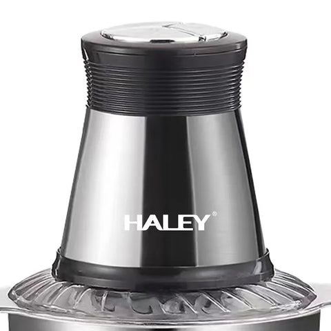 Tocator Universal Electric HY-1221 pentru Carne si Legume, Capacitate 3L, Bol Inox, 4 Lame Premium din Otel Inoxidabil, Motor Puternic 1000W