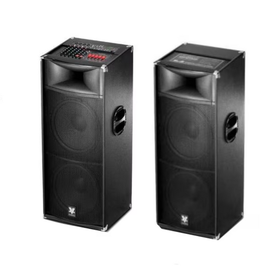 Set de 2 Boxe Audio Active Profesionale Vlliodor 2025, AT PERFORMANCE