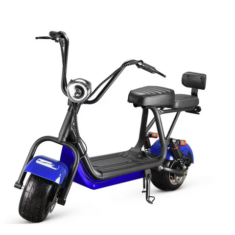 Mini Harley Electrică 800W 48V | Scuter Urban AT PERFORMANCE®, Autonomie 35 km, Viteză 42 km/h